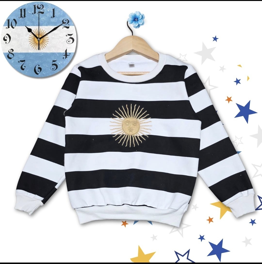 Buzos de Nena Argentina Sol de Mayo - Imagen 4