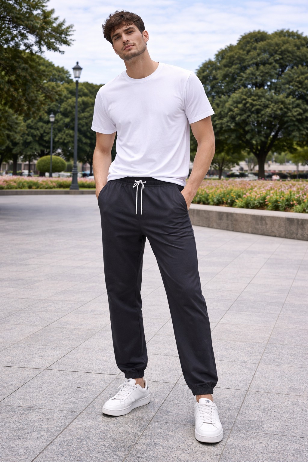 Pantalón Jogger Gabardina - Imagen 2