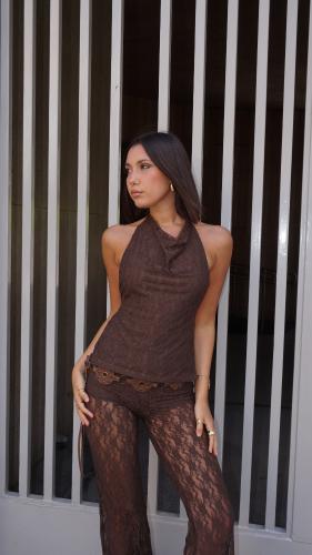 R1245 Top Encaje