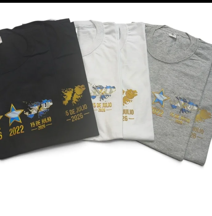 Remeras Hombre Algodón Cardado.