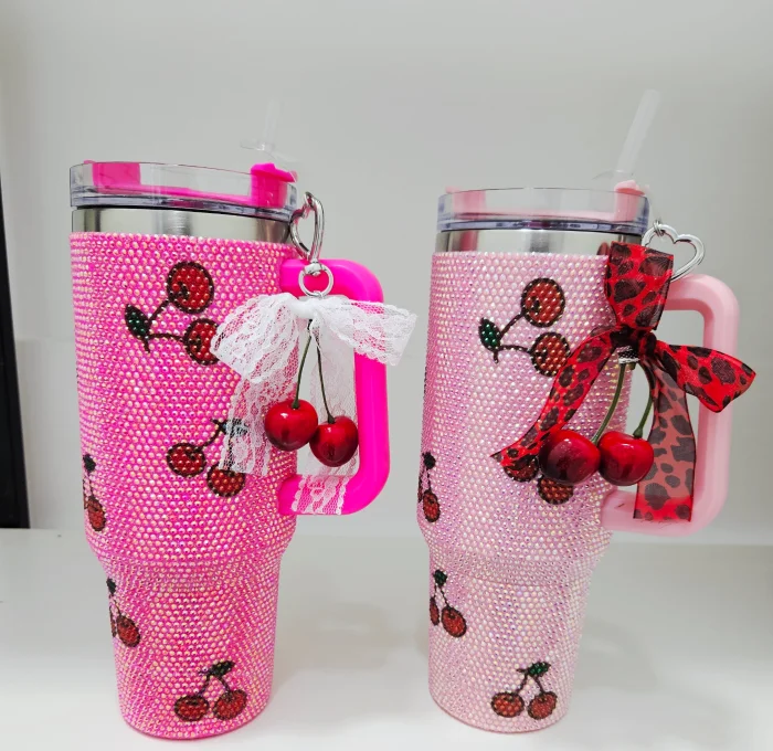 Quencher con Strass Cerezas