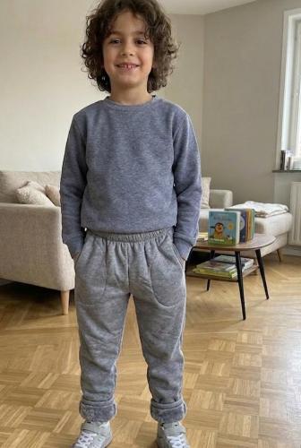 Pantalones Friza con Piel