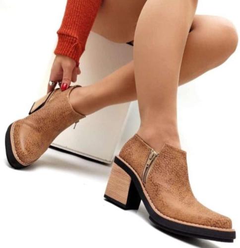 Bota Corta Eco Cuero
