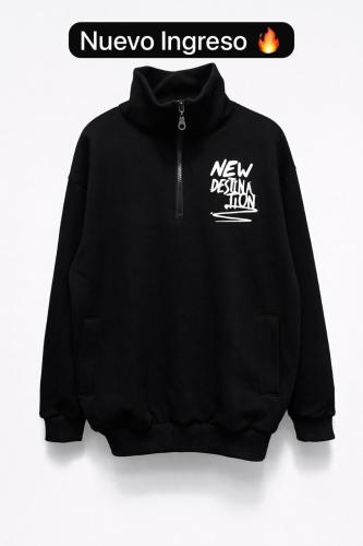 Buzo con Cierre Oversize - Miniatura 2