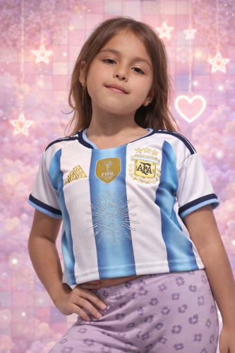 Pupera Sol de Mayo de Niña