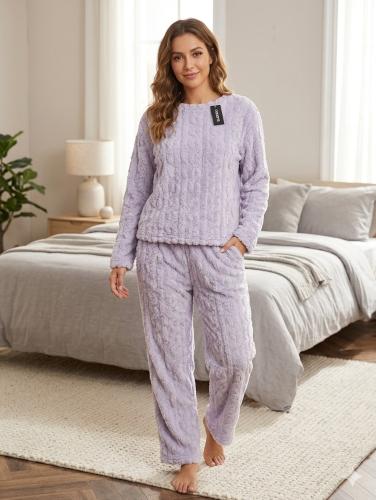 Pijama Importada de Dama Polar Soft