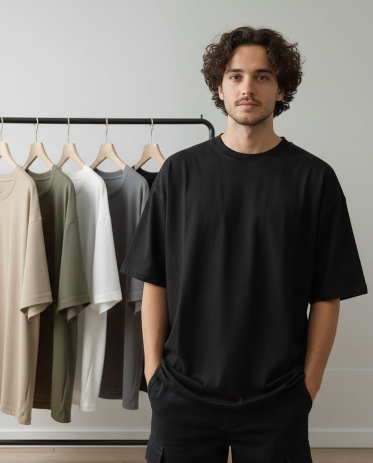 Remeras Oversize Lisas - Imagen 3