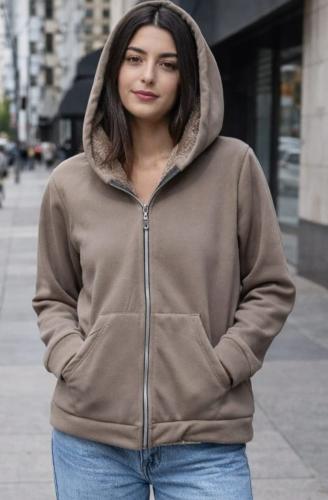 Campera con Piel - Miniatura 6