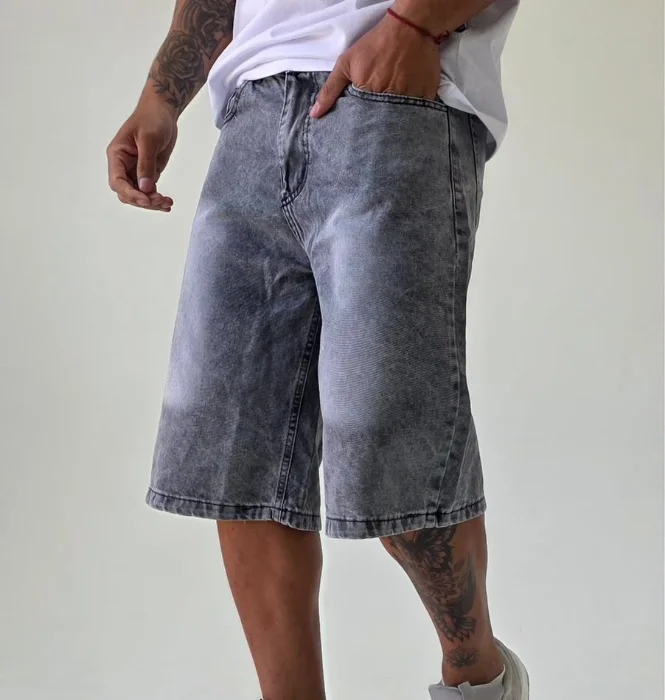 Bermuda Jean Corte Baggy Lisa