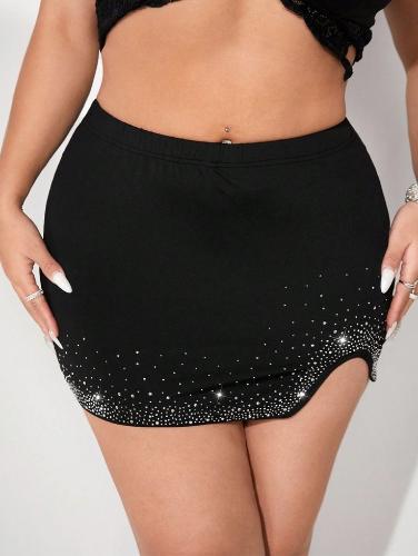 Pollera Bengalina/strass