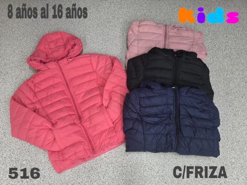 Campera de Niños con Piel
