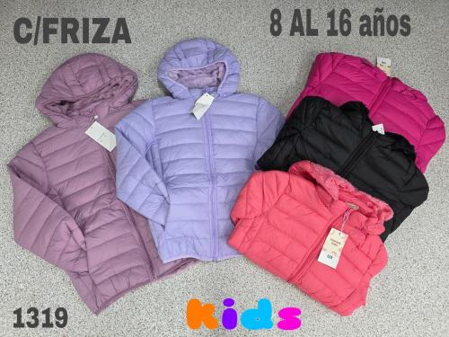 Campera de Niños con Piel