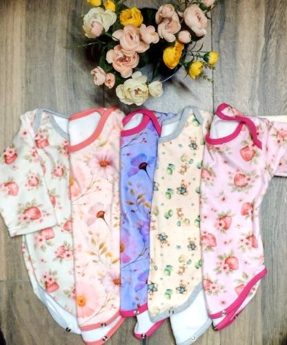 Bodi para Bebe en Plush Estampado Talle 1 al 5 - Miniatura 3