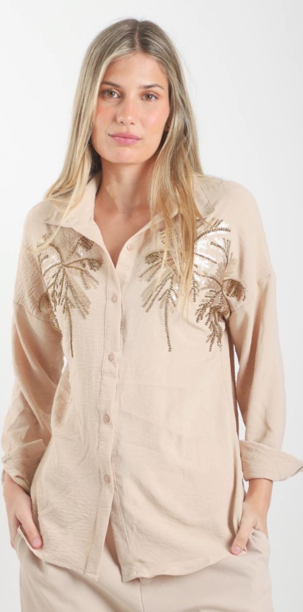 Camisa Bordada Importada - Imagen 3
