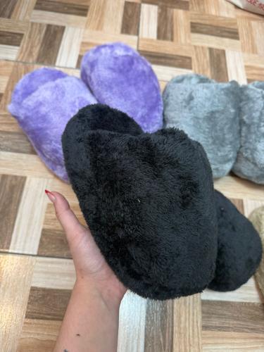 Pantufla Lisa de Dama Estilo Pantuflon - Miniatura 3