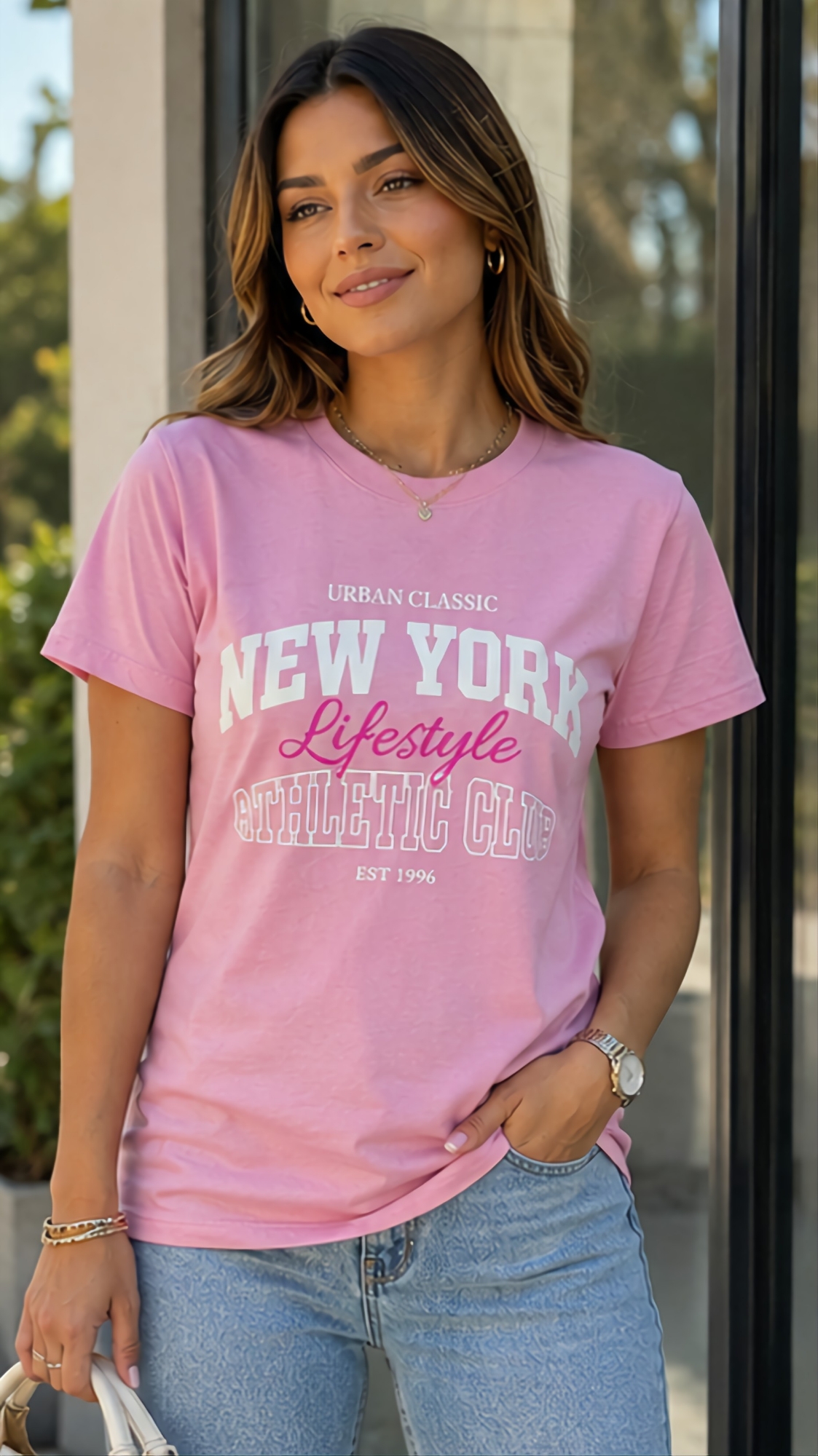 Remera Estampada Relieve Peinada - Imagen 2