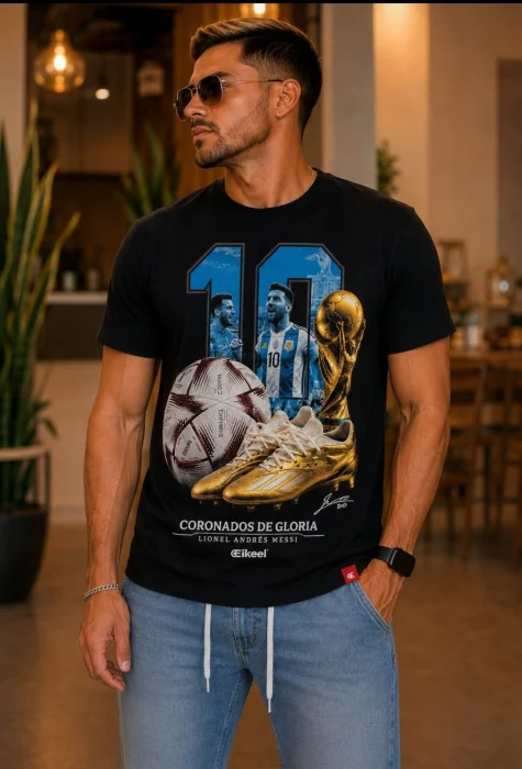 Remera Sublimada Algodón Peinado