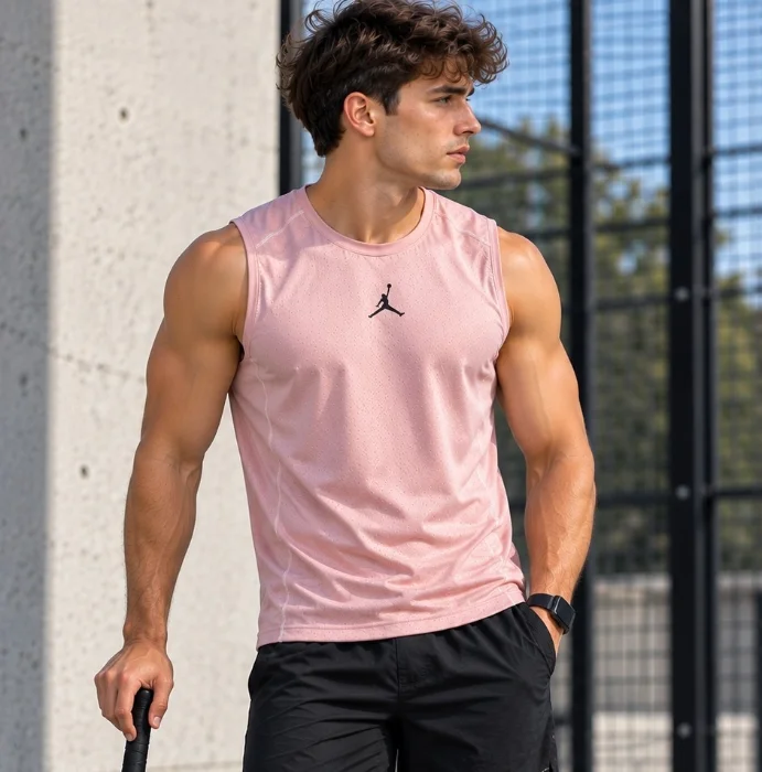 Musculosa Dry Fit Estampada Deportiva