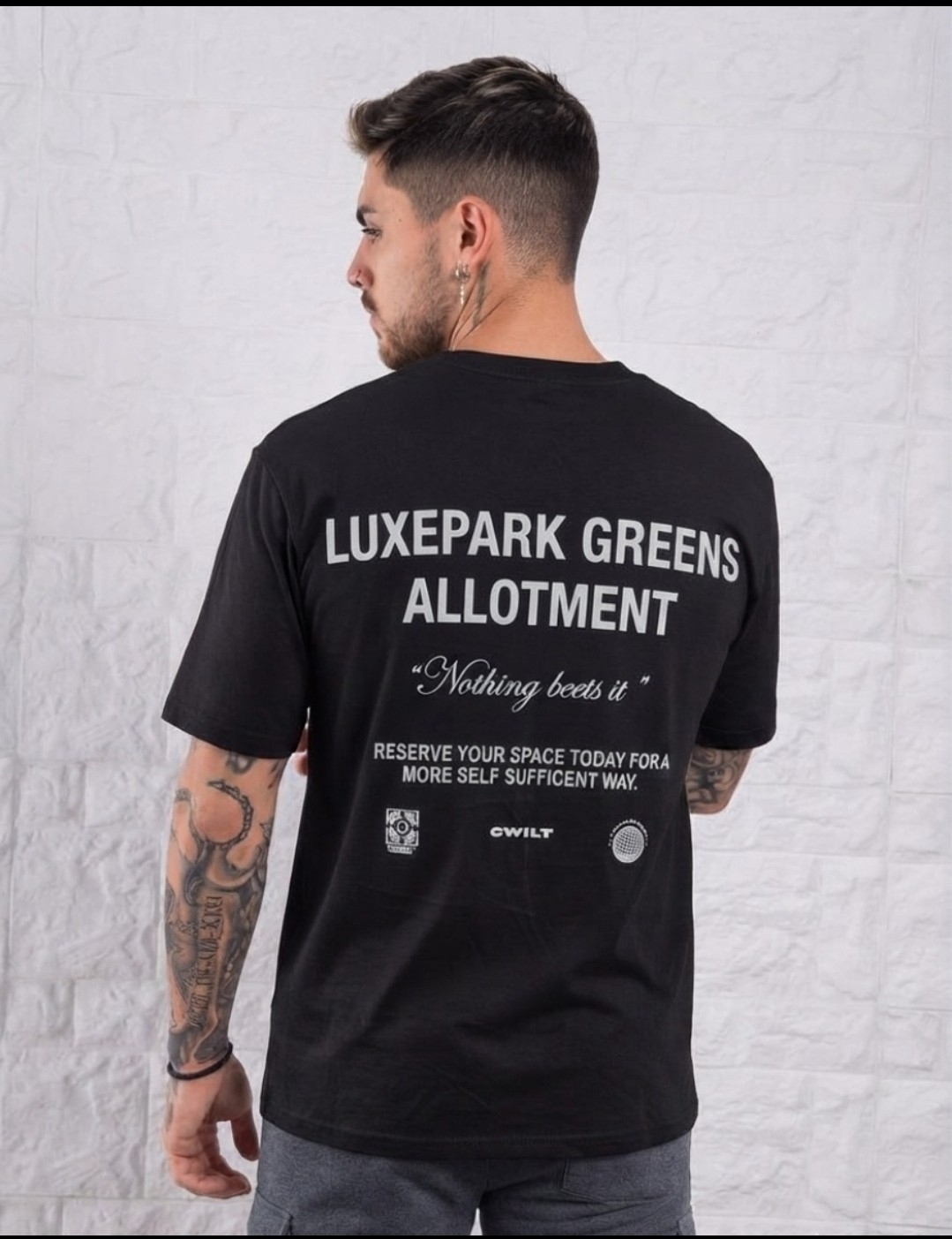 Remeras Over Size Estampadas Algodón Peinado - Imagen 6