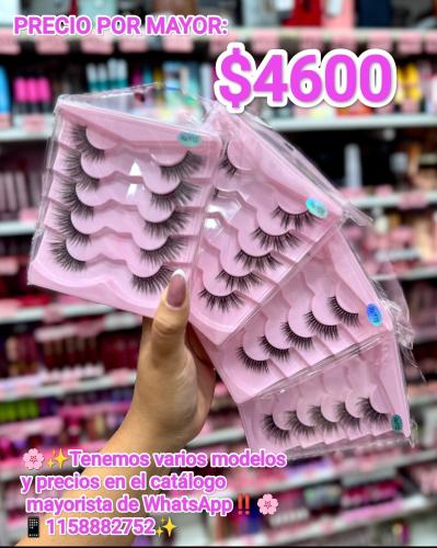 Pestañas Postizas (varios Modelos y Precios en Cada Foto)