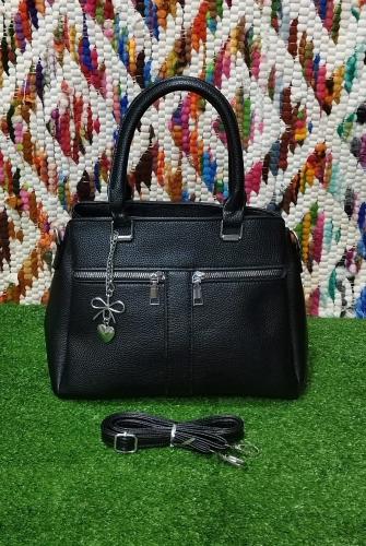 Cartera Mediana de Cuero Pu Excelente Calidad .