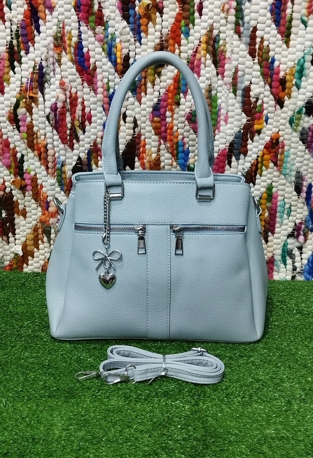 Cartera Mediana de Cuero Pu Excelente Calidad . - Imagen 8