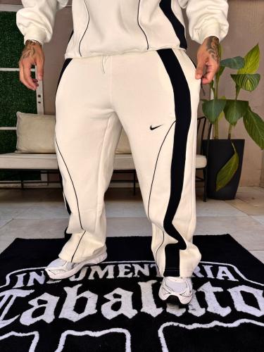 Jogging Baggy Bicolor Frizado - Miniatura 2
