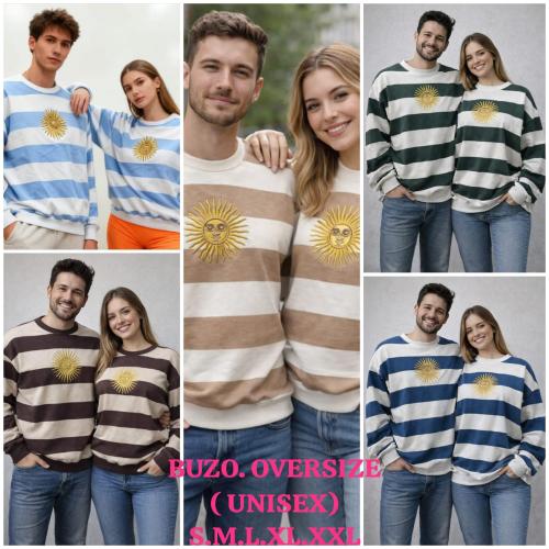 Buzo. Sol. De. Mayo  Friza Invisible (unisex)