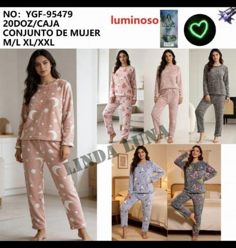 Pijamas Luminoso 2 Piezas