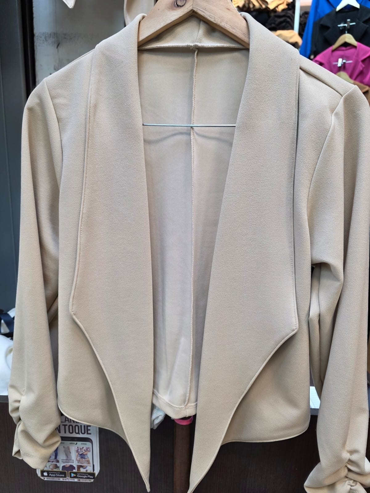 Blezer de Crep Sastrero Elastizado - Imagen 2