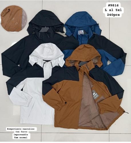 Campera Impermeable Conbinada