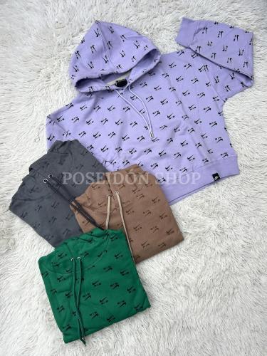 Buzo Crop Nike Estampado