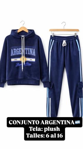 Conjunto Argentina Plush