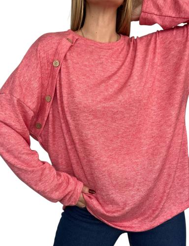  Sweater de Angora con Botón - Miniatura 3