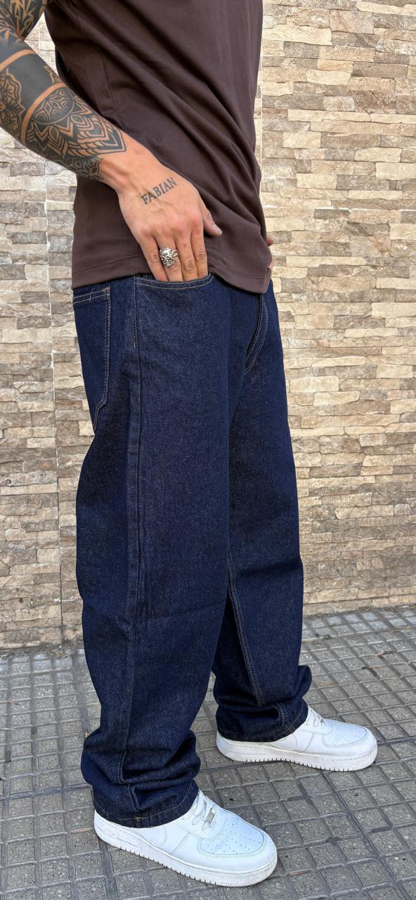 Jeans Baggy Azul Hombre - Imagen 3