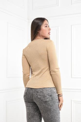 Camiseta Esc.cuadrado Morley Rayado - Miniatura 3