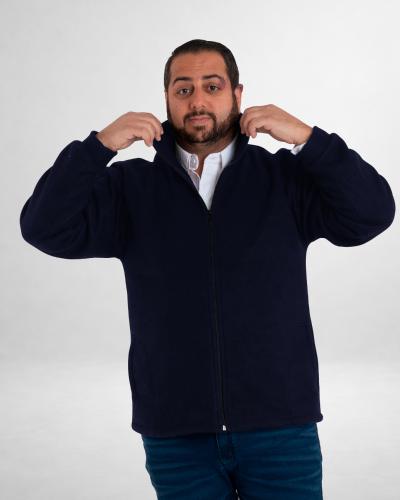 Campera de Polar Talle Especial - Miniatura 4
