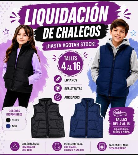 Oferta Chalecos Unisex
