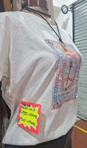 Remera de Algodón,  C/ Perlas de Argentina - Miniatura 2