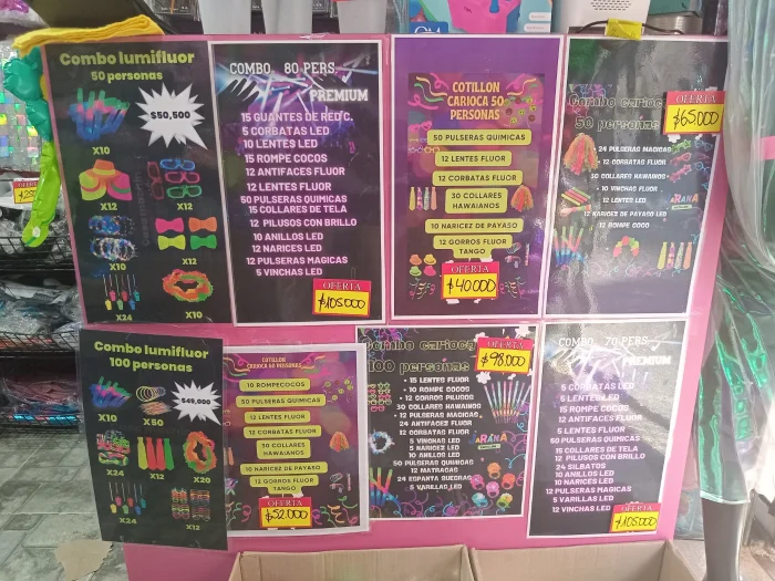 Combos Cariocas Luminosos Led