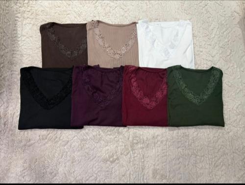 Camiseta con Puntilla - Miniatura 2