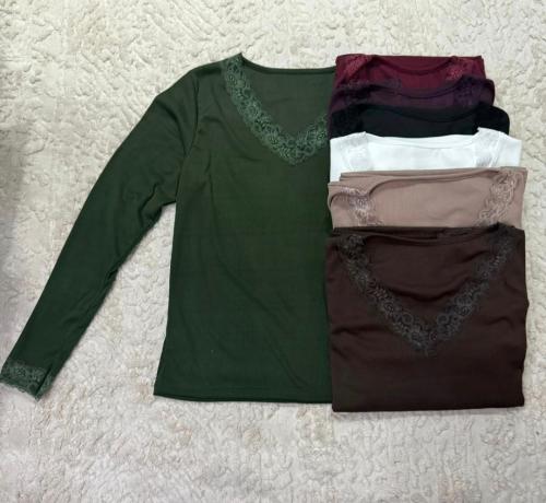 Camiseta con Puntilla - Miniatura 3