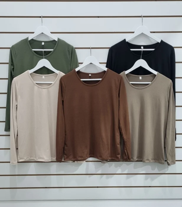 Camisetas Basicas de Modal Soft