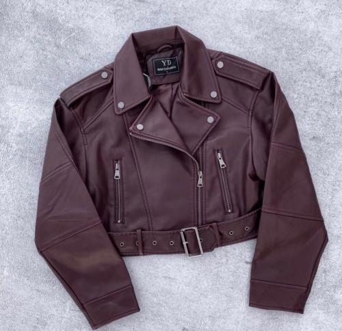 Campera Eco Cuero Prelavados Yd