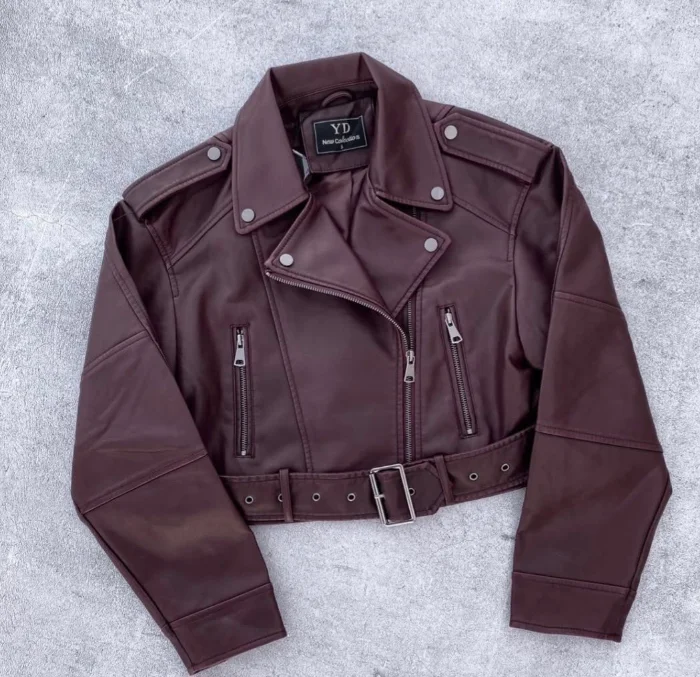 Campera Eco Cuero Prelavados Yd