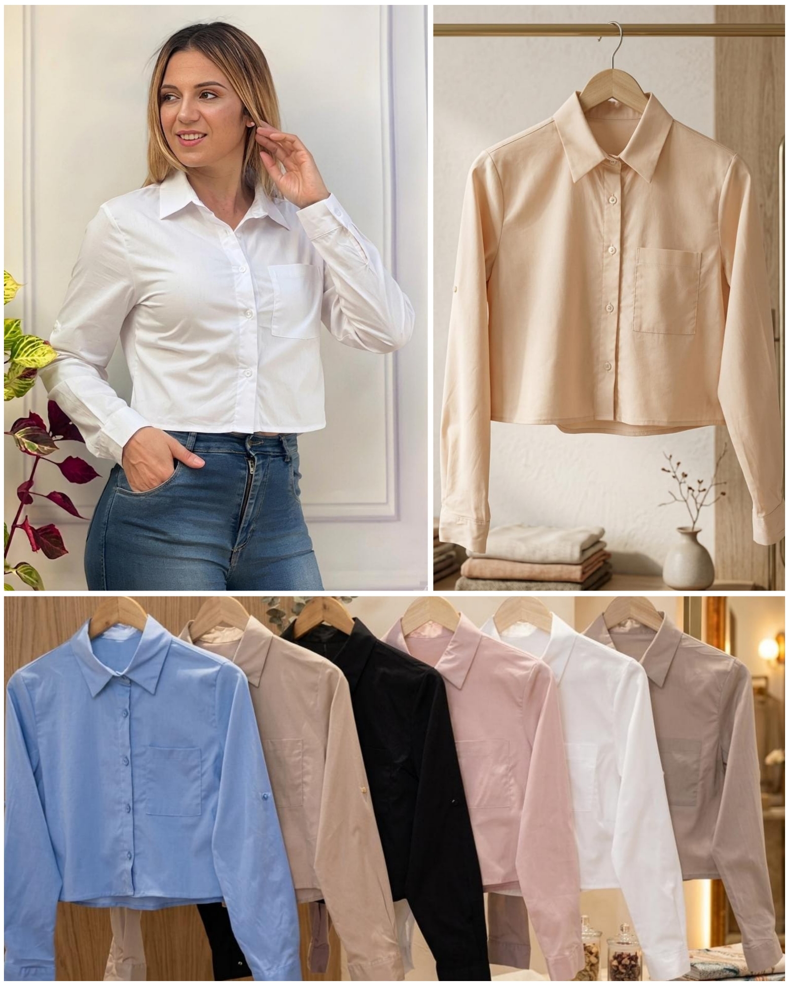 Camisa Corta Elastizada (poplin) - Imagen 2