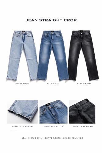 Jean Straight Crop