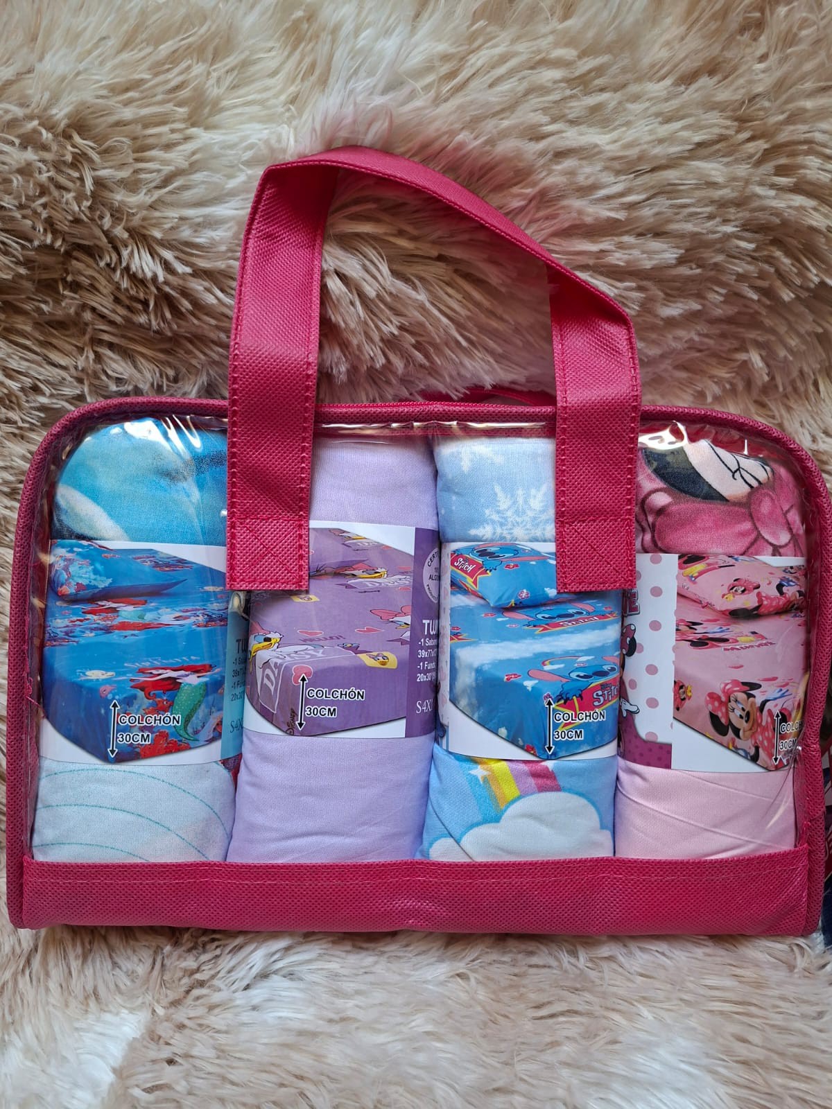 Set de Sabanas Ajustables Infantil X4 - Imagen 3