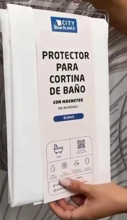 Protector de Baño con Iman