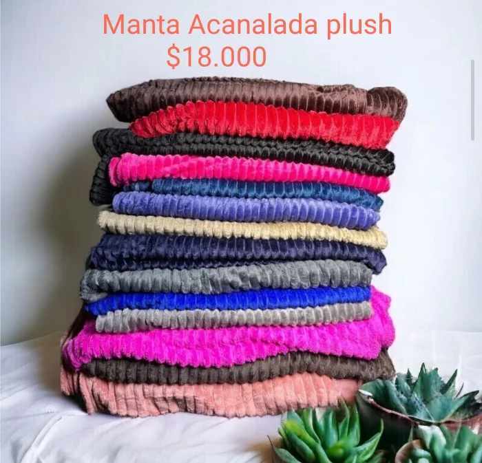 Manta Acanalada Plush